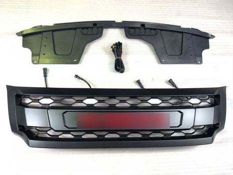 NİSSAN NAVARA NP300 (2015-2020) IÇIN UYUMLU LEDLI PANJUR- SIYAH (DIZAYN B)